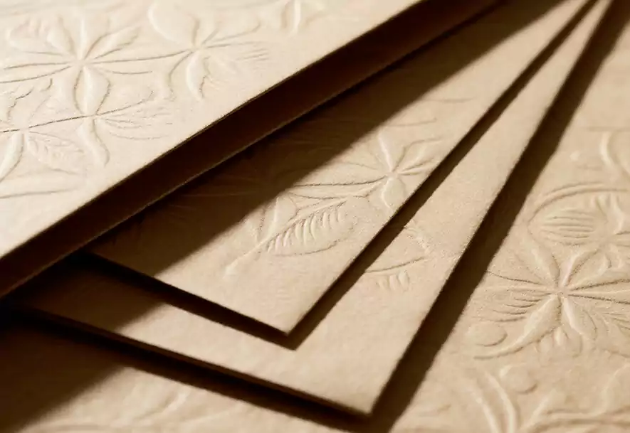 Embossed paper