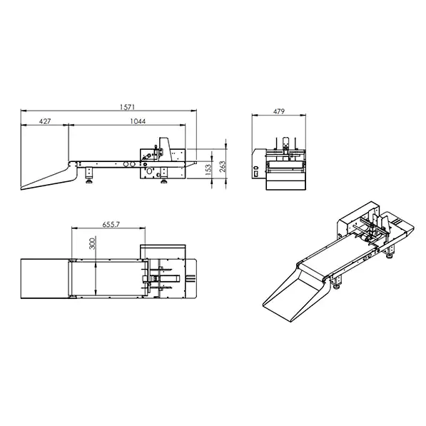 paper feeder machine design