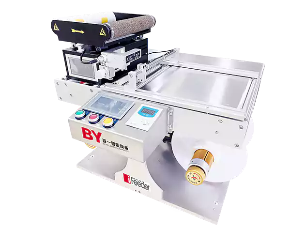 machine automatique de rembobinage d'étiquettes